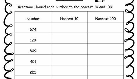 rounding off numbers interactive worksheet - grade 4 maths resources 34