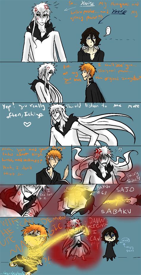 He Can Use Demon Magic By Hezuneutral On Deviantart Bleach Anime