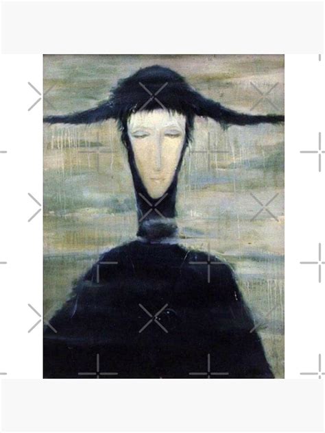 The Rain Woman Cursed Painting Art Print For Sale By Geempah Redbubble