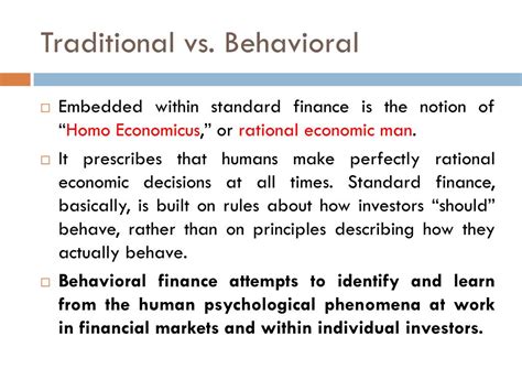 Ppt A Survey Of Behavioral Finance Powerpoint Presentation Free