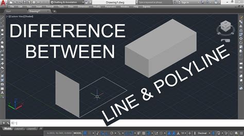 009 Line Vs Polyline In Autocad Which One Is Best To Make Objects
