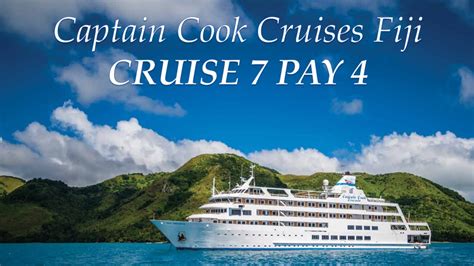 Captain Cook Cruises Fiji Cruise 7 Pay 4 Everything Travel