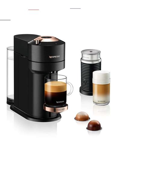 The gold cup option automatically controls the extraction time and water temperature according to specialty just add coffee grounds, fill the water tank, and turn on the coffee maker. Nespresso Vertuo Next Premium Coffee and Espresso Maker by ...