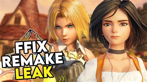 Final Fantasy 9 Remake Leak Graphics Gameplay And Reception Talk Youtube