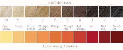 hair color levels and charts our foolproof guide to choosing tones and dyes hair color levels
