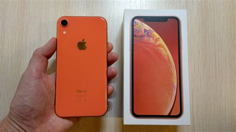 Iphone Xr Coral Unboxing Youtube