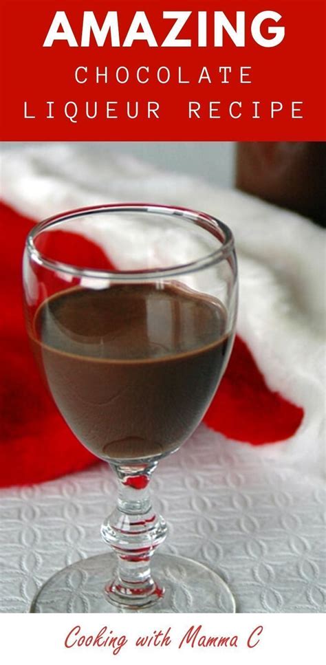 Here S A Chocolate Liqueur Recipe From Italy That You Ll Love Pour