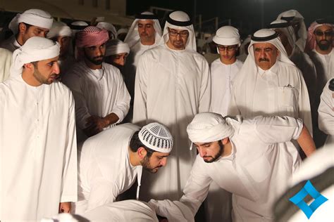 Sheikh maktoum, sheikh hamdan and sheikh ahmed. Burial of sheikh rashid bin mohammed bin rashid al maktoum ...