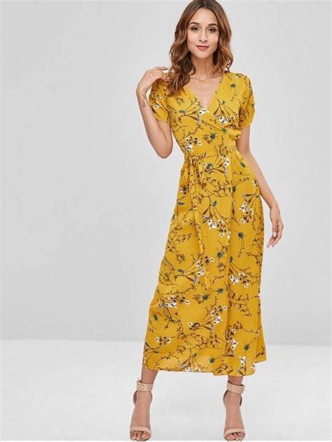 Pin On Yellow Dress Summer