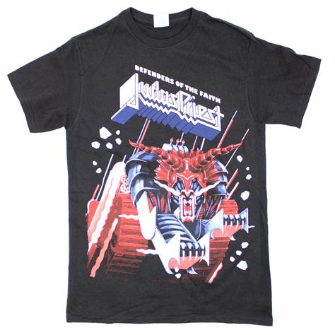 Judas Priest Defenders Of The Faith T Shirt 443878 Rockabilia Merch Store