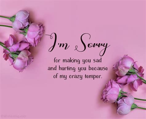 Sorry Messages For Boyfriend Apology Quotes For Him Wishesmsg