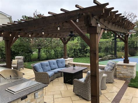 Wood Pergola Plans Custom Patio Pergola Cedar Pergola