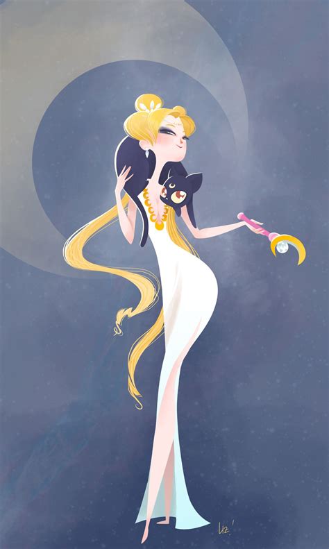 Sailoreverything Lizkresindrawsthings A Babe Late But I Loved Seeing Everyones Sailor Moon