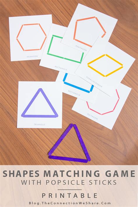 6 Best Images Of Shapes Matching Game Printable Shape Match File