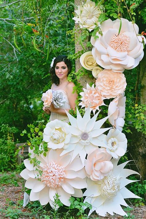 Paper Wedding Decorations Paper Flower Wall Paper Floral Deco Floral