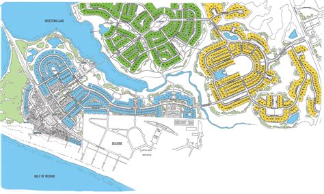 Map Of Seaside Florida Area - Printable Maps
