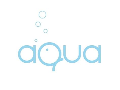 Aqua Logo On Behance Aqua Logo Logo Design Typography Graphic