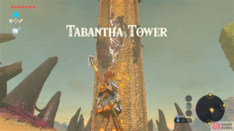 Tabantha Tower Tabantha Region Towers And Shrines The Legend Of