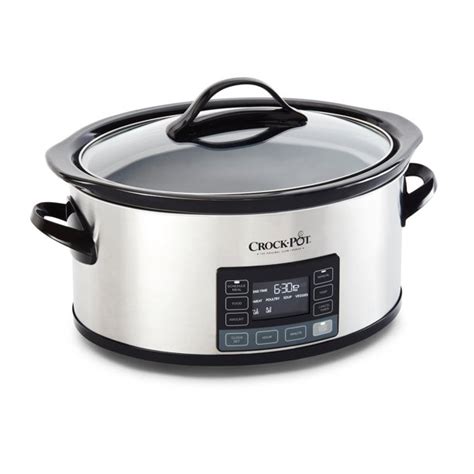Crock Pot 6 Quart Slow Cooker With Mytime Technology