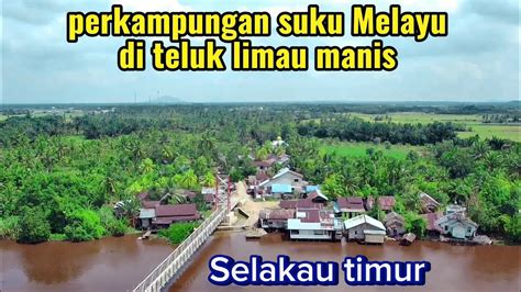 Suasana Damai Di Perkampungan Suku Melayu Di Tepi Sungai Selakau