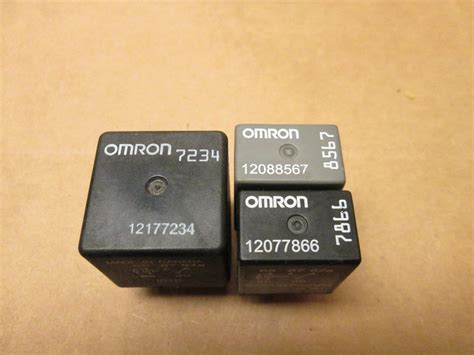 Omron 7234 Gm Fan Relay 12177234 And 12077866 And 12088567 Relay Ebay