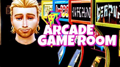 The Sims 4 Arcade Game Room Showcase Youtube
