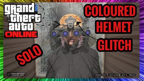Solo Easy How To Get Coloured Helmets In Gta 5 Online After Patch 1