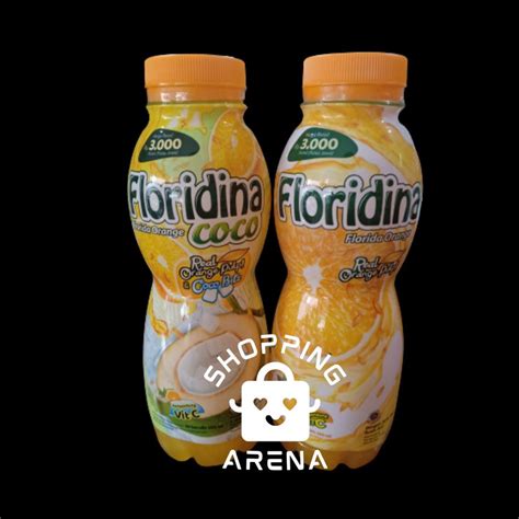 Jual Floridina Orange Coco 350ml Minuman Rasa Jeruk Segar Shopping