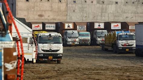 Karnataka Truckers Go On Indefinite Strike Over Centres Hit And Run