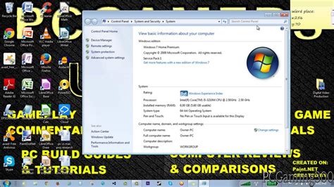Scroll down you can find computer specs of processor, ram, windows edition and version. How to Check Your Computer Specs [Windows 8/7/Vista/XP ...