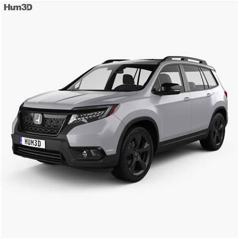 Its cargo space and versatility, value, and road trip comfort impressed. Honda Passport Elite 2019 3D model - Vehicles on Hum3D