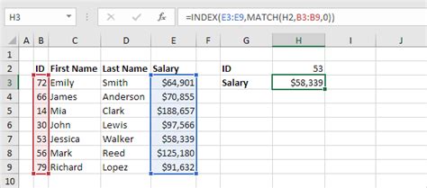How To Use Index Match In Excel Excel Examples