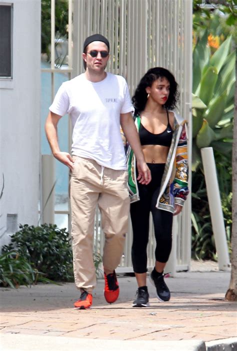 Fka Twigs And Robert Pattinson Leaves A Gym In Los Angeles 05 11 2015 Hawtcelebs