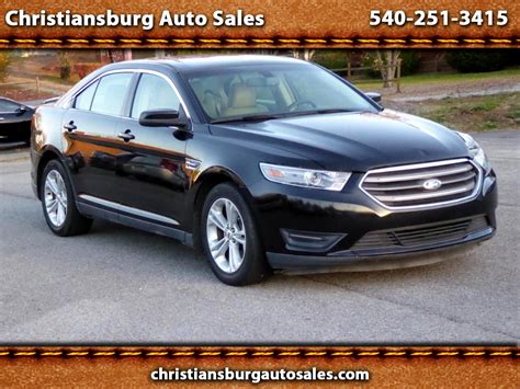 Used 2013 Ford Taurus Sel Fwd For Sale In Christiansburg Va 24073