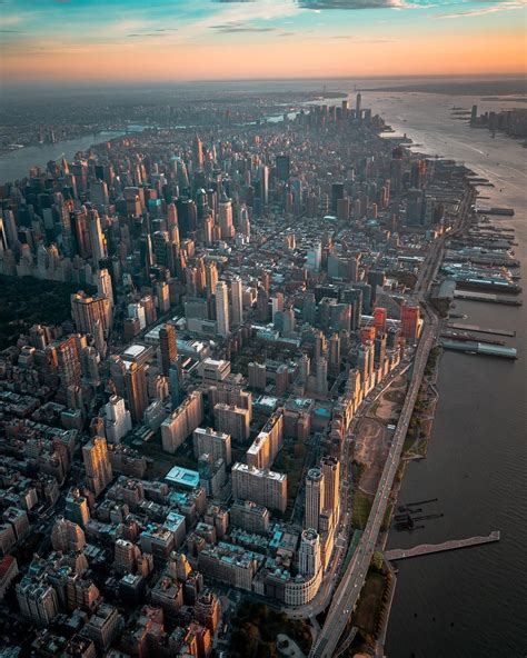 New York City From Above Aerial Photography By Evan Meyer Art