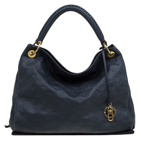 Louis Vuitton Black Monogram Empreinte Leather Artsy MM Bag - Buy ...