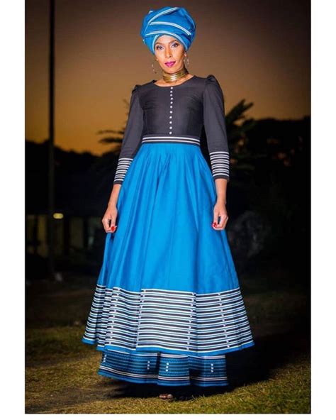 20 Fabulous Trsditional Xhosa Makoti Seshoeshoe Dresses Xhosa Attire