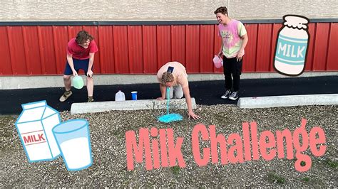 1 Gallon Milk Challenge Vomit Warning Youtube