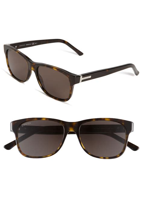 gucci retro sunglasses in brown for men dark havana lyst