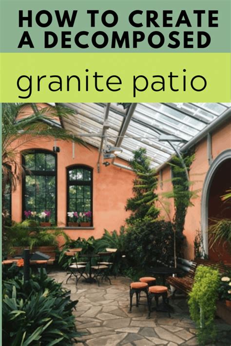 Jun 15, 2017 · decomposed granite (dg) is a great pathway alternative you should seriously consider. How To Create A Decomposed Granite Patio | Yard Surfer