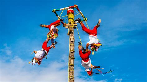 Les Voladores De Papantla Veracruz I Mexique Découverte