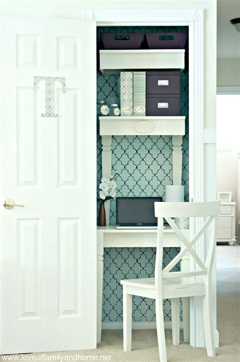 Call for a free design consultation. My Closet Turned Home Office Reveal... - Love of Family & Home