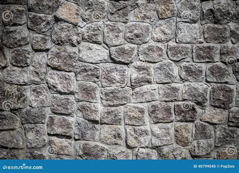 Stones Block Wall Texture Stock Photo Image Of Abandoned 40799040