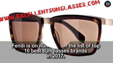 Top 10 Sunglasses Brands Youtube
