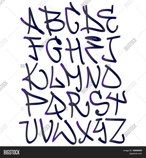 Gang Writing Alphabet