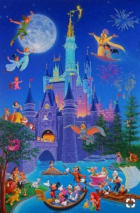 Pin By 🐕renee Bergman🐦 On Disney Disney Art Disney Castle Disney