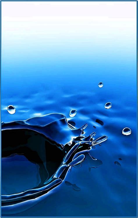 Water Drop Screensaver For Pc Download Screensaversbiz