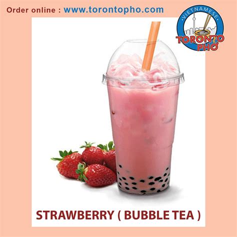 Strawberry Bubble Tea Is A Must Try Sweet Blend Always Served Fresh