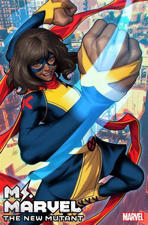 Ms Marvel The New Mutant 1 Artgerm Variant Ash Avenue Comics