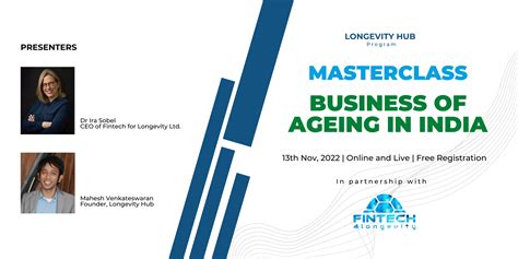 Masterclass Business Of Ageing In India